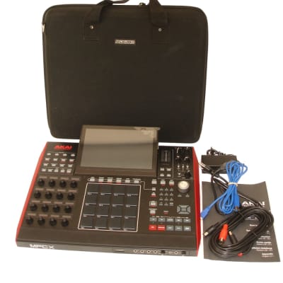 AKAI Professional MPC X Standalone Drum Machine Sampler Sequencer w/ Magma Case & Accessories image 1