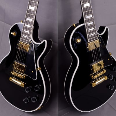 2023 Gibson Custom Shop Les Paul Custom Black Beauty ~NEW Unplayed~ Ebony with COA & OHSC 1959/59 Neck image 13
