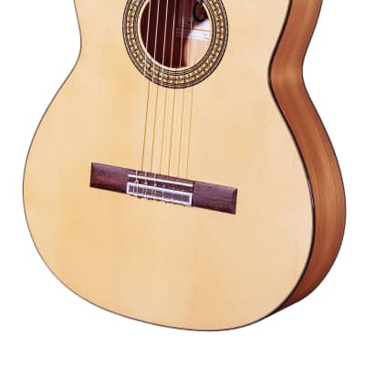 Spanish Flamenco Guitar CAMPS M5-S (blanca) - solid spruce top for sale