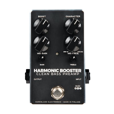 Darkglass Electronics Harmonic Booster Clean Bass Preamp Effects Pedal HBC image 1