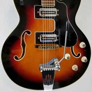 1967 Hofner 4572 V2 Verithin Thinline Hofner 4572 II Vintage Electric Guitar Reverb