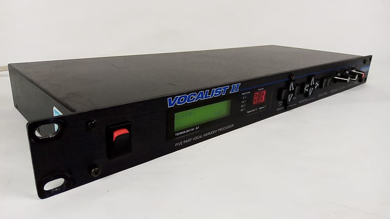 Digitech Vocalist II vocal harmony processor 19inch | Reverb Canada