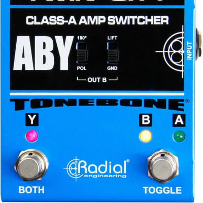 ギター Radial TWIN CITY CLASS-A AMP SWITCHER Twin-City - Radial Engineering