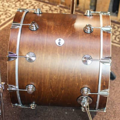 DW Collector's Maple SSC Walnut Satin Oil Drum Set - 22,10,12,16 - SO#1354057 image 2