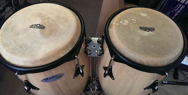 Mountain Rhythm Miami Natural Conga Set M1011B, Siam Oak, 10