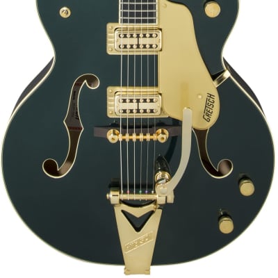 Gretsch G6196T-59 Vintage Select Edition 59 Country Club Hollow Body w/Bigsby TV Jones Cadillac Green Lacquer w/case image 1
