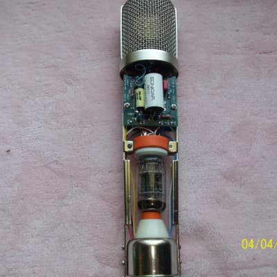 Modded Apex 460 to C12 style: Fox Mod/Peluso CEK-12  Capsule/New 6072A Tube/ Grill. Read AND hear!! image 3
