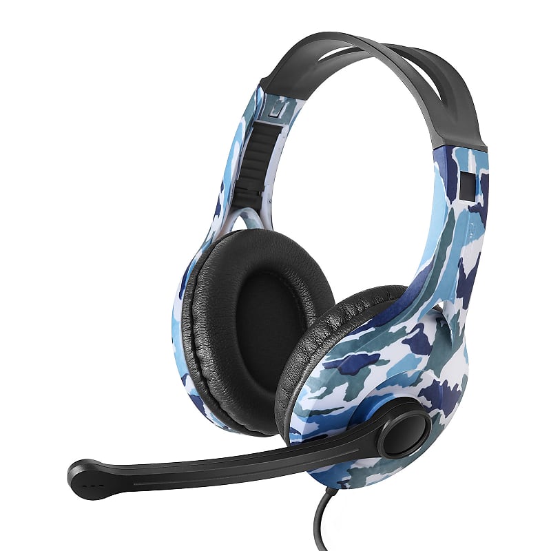 Edifier K800 Desktop Computer Headset for Communications and Gaming Dual Connector Camouflage