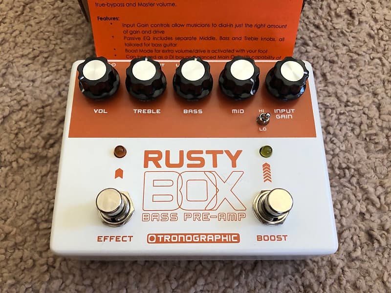 Tronographic Rusty Box V2 2022 - Cream | Reverb