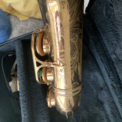 Selmer Mark VI Alto Saxophone #78196 1959 - MEDIUM BOW 5 digits Brass Original Lacquer image 12