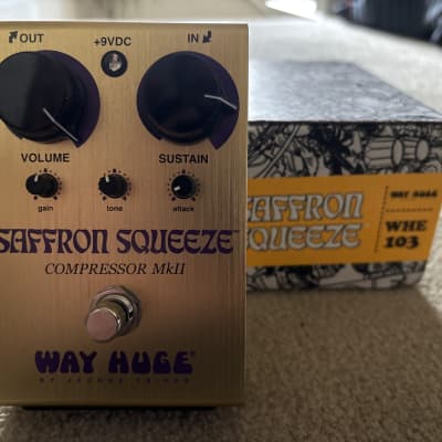 Reverb.com listing, price, conditions, and images for way-huge-saffron-squeeze-compressor-mkii