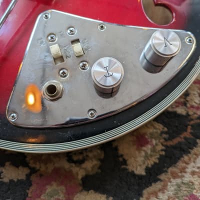 【ファッション好きが選ぶ人気ブランドランキング】 Semi-Hollow Canora Electric Burst Red Japan c1960s Guitar ジャケット・アウター