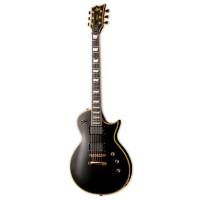 ESP LTD EC-1000 - EMG Pickups - Vintage Black Electric Guitar for sale
