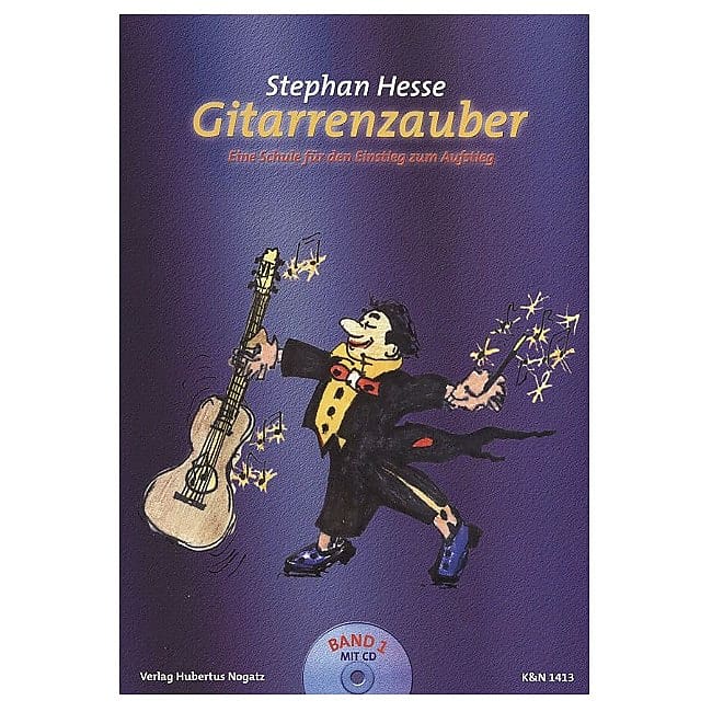 NOGATZ Gitarrenzauber Band 1 /CD Stephan Hesse, 100 Seiten, Mitspielausgabe image 1