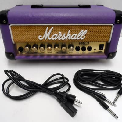 Marshall LEAD 15 G15MS Amp MINI Stack Head Cabs Purple Marshall LEAD 15 G15MS Amp MINI Stack Head Cabs Purple