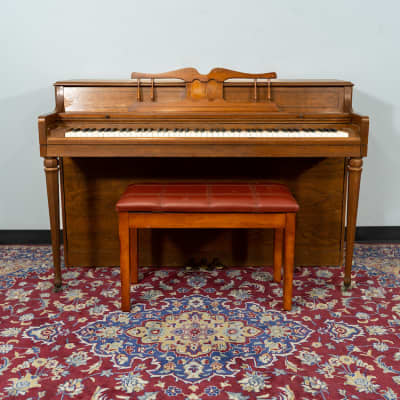 Wurlitzer Classic Upright Piano | Walnut | SN: 1103601 image 2