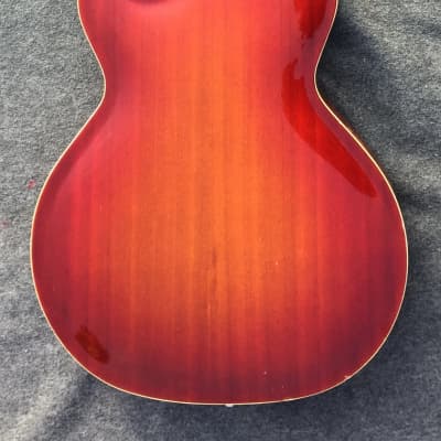 Goya Rangemaster Bass 1966 Cherry Sunburst image 7