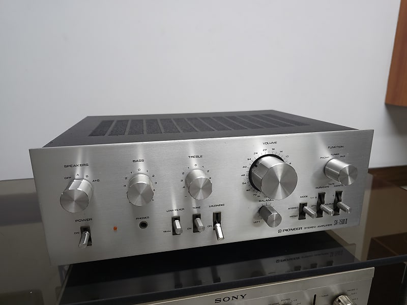 Pioneer SA-7500II Amplifier Recapped Operational Good Condition.  			