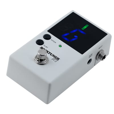 Rockboard PT 2 Compact Chromatic Tuner For Electric Instruments, White image 2