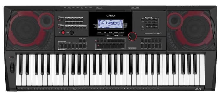 Casio CTX5000 61-Key Touch Sensitive Portable Keyboard with Power Supply image 1