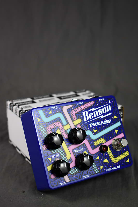 Benson Amps Preamp Pedal Complicated Pattern