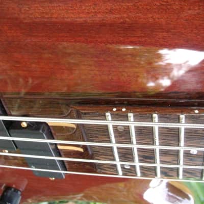 ESP Custom Shop Order SUGI (E) Bass  2011 Purple Heart Wood & Wenge CoA One of a Kind !! image 7