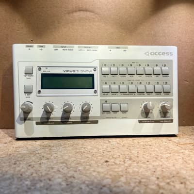 Access Virus TI Snow Desktop Digital Synthesizer  • Warranty