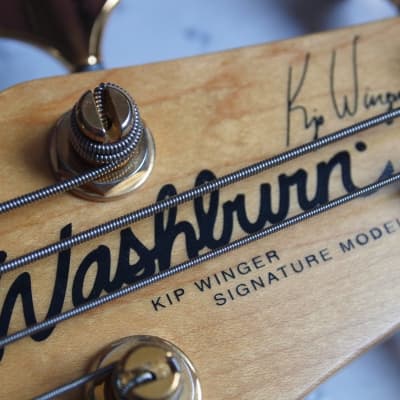 Washburn Kip Winger Signature Model KW-1250 1995 Natural | Reverb