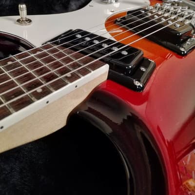 1987 Mosrite Ventures Model Sunburst USA Handmade by Semie Moseley image 10