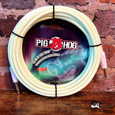 Pig Hog 20ft Instrument Cable - Glow In The Dark