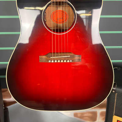 Gibson Slash J-45 Vermillion Burst 2019 Electro-Acoustic Guitar image 4