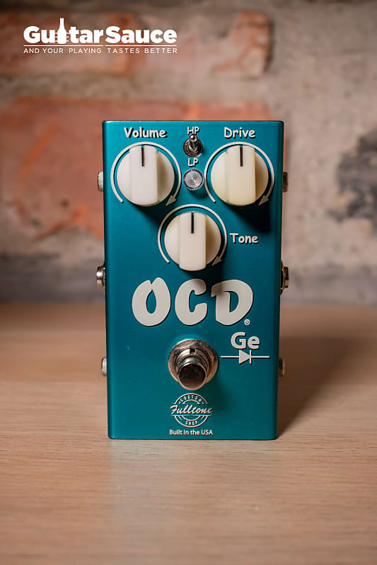 Fulltone Custom Shop OCD-GE Germanium Overdrive NEW (cod.22NP