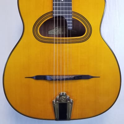 Gitane D-500 D Hole MacCaferri-Style Professional Gypsy Jazz Guitar, Solid Sitka Spruce Top, W/Protour Gig Bag 2023 image 6