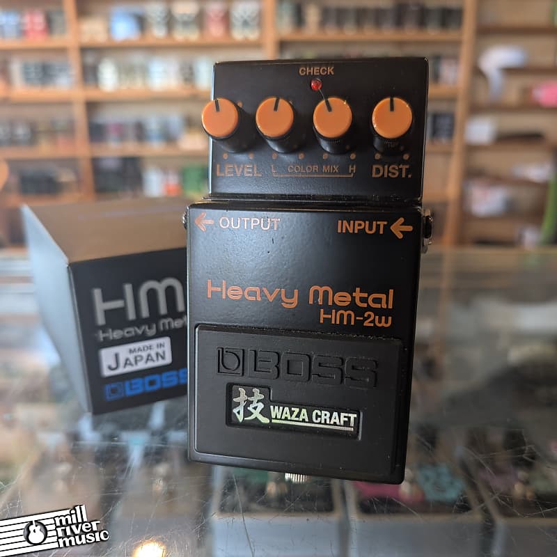 Boss HM-2W Heavy Metal Waza Craft - Used, with Box
