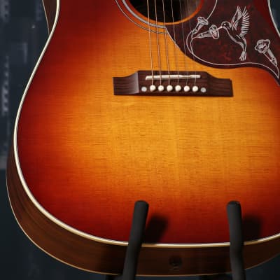 Gibson Hummingbird Studio Satin Rosewood 2023 - Rosewood Burst (serial 3007) image 3