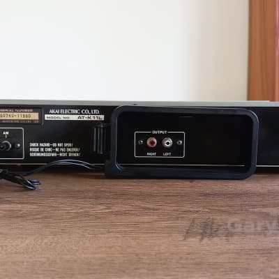 Akai AT-K11L Stereo FM/AM Tuner AT K11L Made in Japan Vintage 1981 image 4