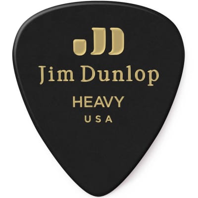 Dunlop 483R03HV Celluloid Standard Classics Heavy Guitar Picks (72-Pack)