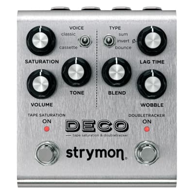 Reverb.com listing, price, conditions, and images for strymon-deco-tape-saturation-doubletracker