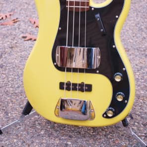 Fender Squier pj Precision Bass 2006 Gibson TV Yellow KUSTOM image 5