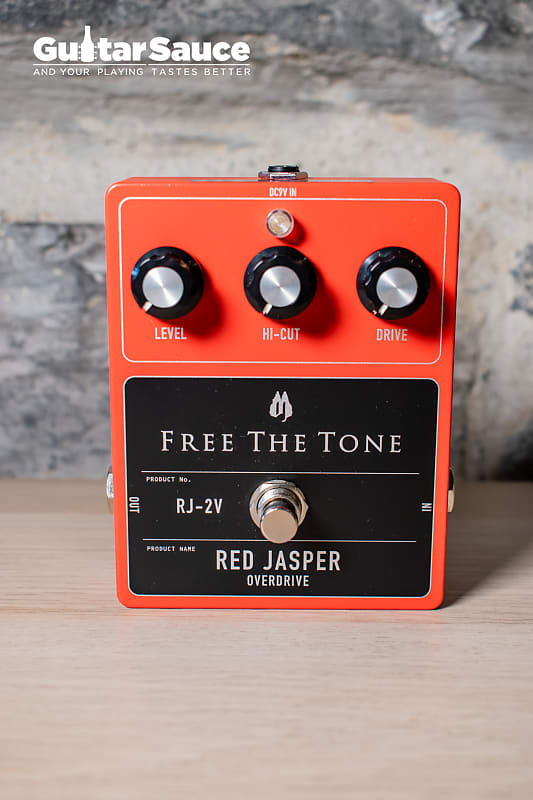 Free The Tone Red Jasper Overdrive RJ-2V (cod.64NP)