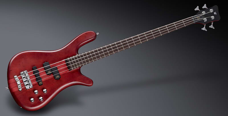 Warwick Pro Series Streamer Stage I Bass - Burgundy Red Transparent Satin image 1