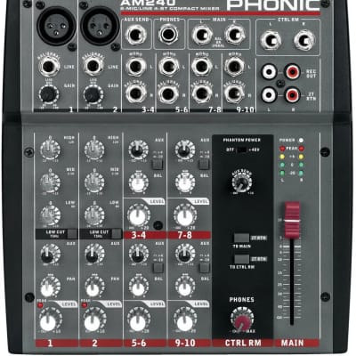 PHONIC AM240 Analog mixing console image 2