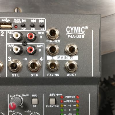 CYMIC F4A-USB Professional 4-Channel Mixing | Reverb