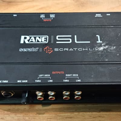 Rane SL1 SL 1 Serato Scratch Live USB DJ Audio Interface (make an 