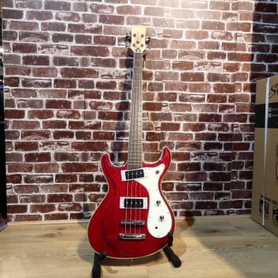 Eastwood Sidejack Bass 32 - Metallic Red for sale