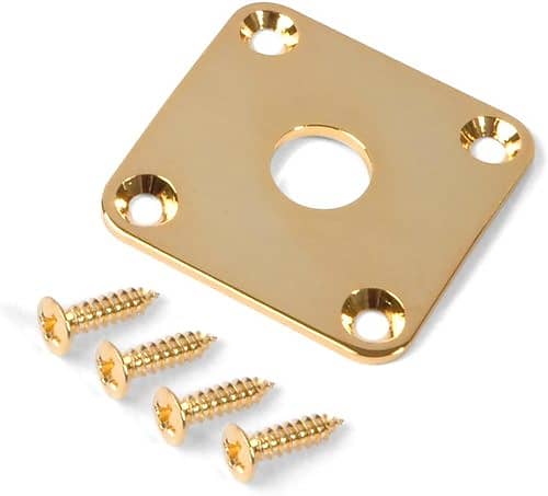AP-0633-002 Allparts Jackplate for Gibson® Les Paul® Gold image 1