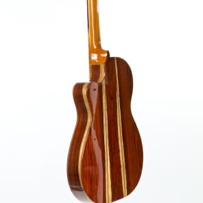 Pinol Guitars All Solid Cocobolo Rosewood Back+Side & Cedar Top  Grand Spanish Classical image 1