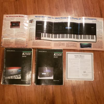 Kurzweil K2500S 76 Key Synthesizer with Hard Drive Emulator and (3) CD's image 8