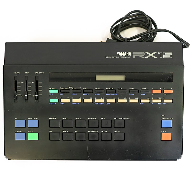 Yamaha RX15 Digital Rhythm Programmer Drum Machine | Reverb