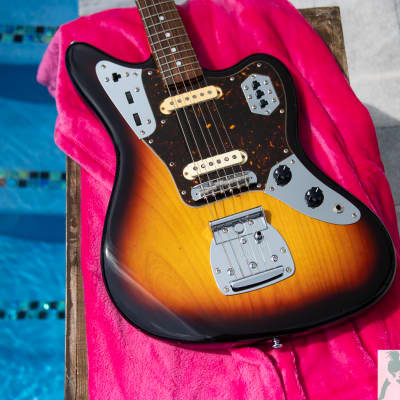 FENDER 美品 Fender Jaguar JG66B Crafted in Japan フェンダー ジャガー ツイードハードケース付属 希少モデル